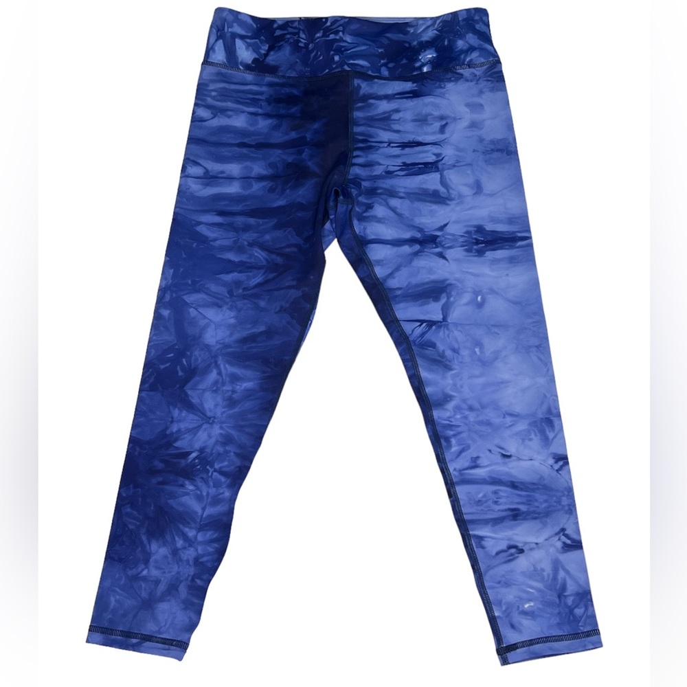 Zyia Active girl’s blue tie dye leggings in 12-14